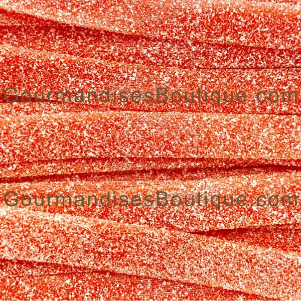 Bandos ceintures acidulées bon goût de fraise - Bonbons de notre enfance.