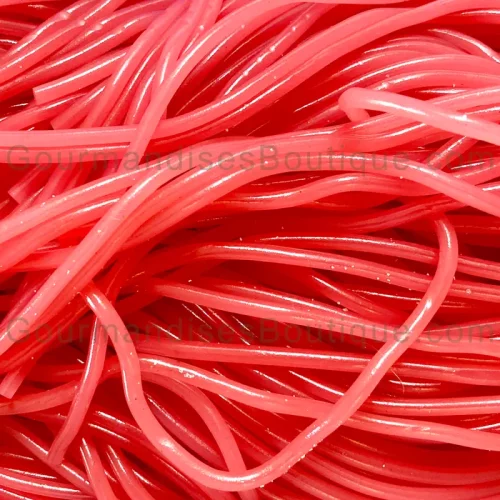 Lassos lisses au bon goût fraise - Bonbons de notre enfance.