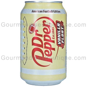 Dr Pepper Vanilla Float - Soda canette edition limitée American Football.