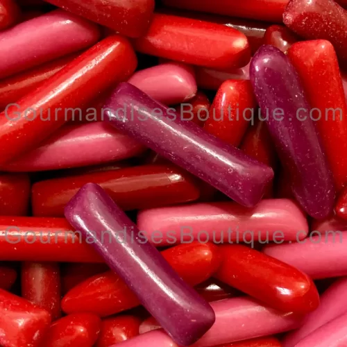Bonbon Hitchies Goût Fruits Rouges - Friandise/gourmandise fruitée.