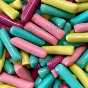 Hitschies Mermaid/Sirène mix - Bonbon goûts framboise, fruits de la passion et des bois.