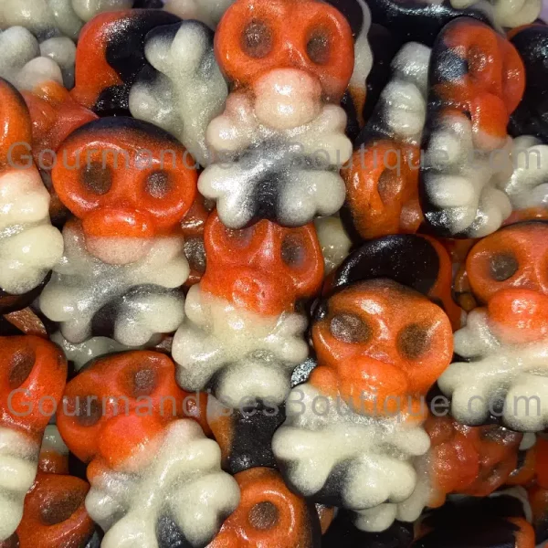 Bonbon Crâne de Pirate - Sucrerie excellente pour Halloween.