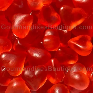 Bonbon trop bon/excellent - Joli Coeur Cerise Lisse.
