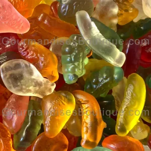 Délicieux bonbon sans sucre au goût fruité/fruit - Gourmandises qui conviennent aux diabétiques et aux personnes au régime.