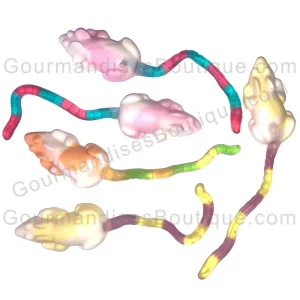 La Souris Mini de Trolli - Bonbon vanille et fruit - Sucrerie Halloween.