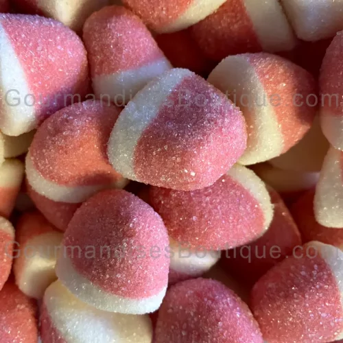 Bonbon fraise Trolli - Bisou Dôme sucrerie.