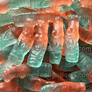 Bonbon bouteille Bubblizz lisse - Sucrerie goûteuse et délicieuse goût bubblegum de notre enfance (nostalgie bonbons d'avant).