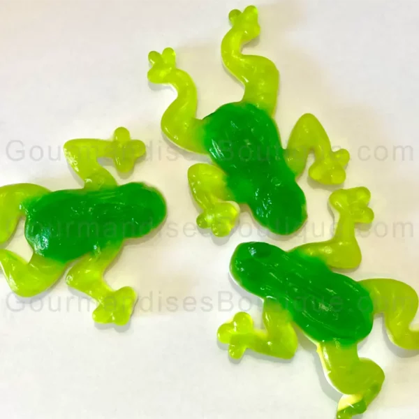 Bonbon Grenouille Maxi délicieuse - Confiserie lisse (marque Fini).
