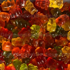 Petit/Mini Nounours Jake - Bonbon lisse fruité, sans lactose/gluten et végane.