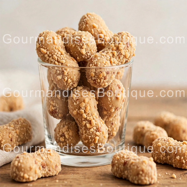 Délicieuse cacahuète feuilleté à l'ancienne - Bonbon Kubli français tradition depuis 1900 délicieux.