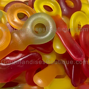 Bonbon Tétine Clé Goût Fruitée - Sucrerie lisse et délicieuse/trop bonne.