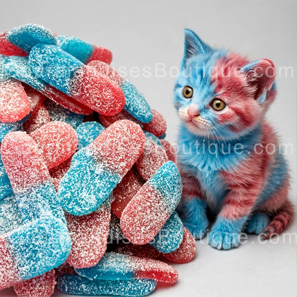 Bubblizz-Bonbon-Acide - Langue de Chaton délicieuse Bubble Gum.