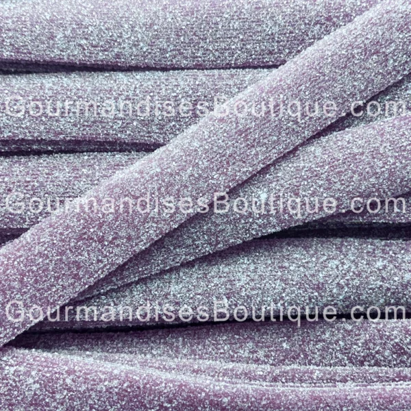 Ceinture/bandos acidulée raisin (bonbon) - Lasagne sucrerie citrique (pique).