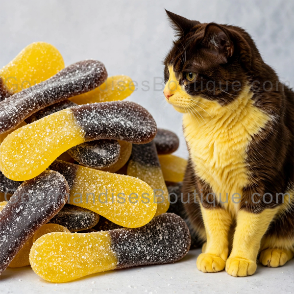Langue De Chat Saveur Cola délicieux - Bonbon Acidulé/Citrique Surffizz Lutti sans lactose/gluten trop cool.