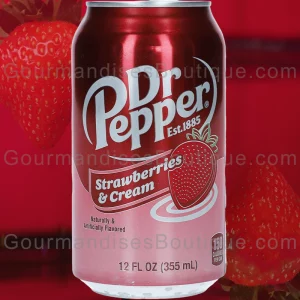 Dr Peeper Goût Fraise/Strawberries - Boisson excellente (goûteuse).