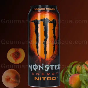 Monster Energy Nitro peach - Boisson goût pêche et poire.