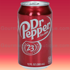 Dr Pepper Original USA - Soda des États-Unis goût exceptionnel.