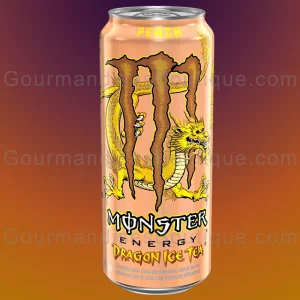 Monster Energy Dragon Ice Tea Pech/Pêche Brésil - Boisson énergisante délicieuse.