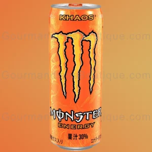 Monster Energy Khaos collectionneur canette - Boisson énergisante fruitée/gout fruits import Japon "Japan".