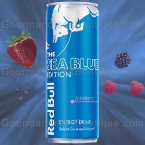 Red Bull Juneberry Sea Blue - Boisson Energy/Énergisante rafraichissante goût excellent (très bon).