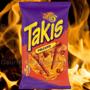 Takis Volcano/Volcan excellent chips forte en goût - Snack mexicain épicé.