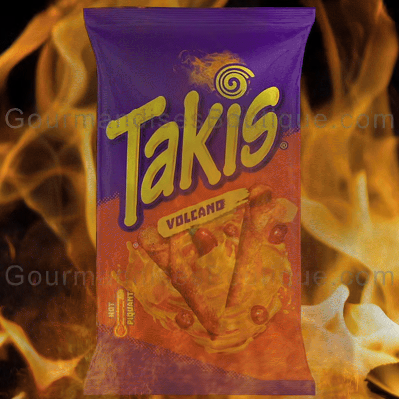 Takis chips épicées/fortes recettes mexicaines - Snack maïs d'Espagne, goût très bon.