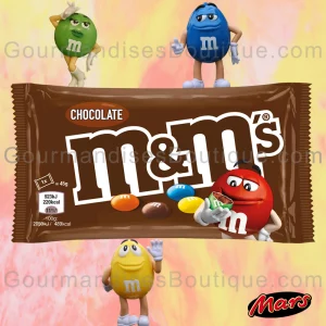M&M's Chocolat goût excellent/délicieux. Trop bon les gourmandises chocolatées de Mars.