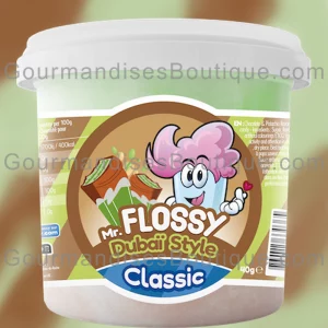 Barbe À Papa Dubai Style goût exceptionnel - Mr Flossy confiserie sucrée pistache chocolat.