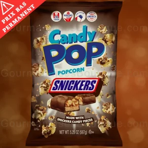 Candy Pop Popcorn Snicker USA (import) - Pas cher snack croquant trop bon.