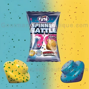 Chewing-gum Spiner Battle avec liquide au centre - Bubble gum excellent, trop bon.