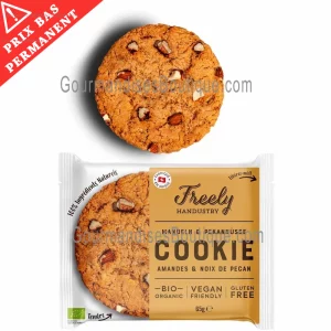 Biscuit/cookie, amandes, noix de pécan idéal pour dessert ou quatre heures - Délicieux bio et végan artisanal de fabrication suisse.