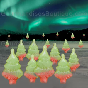 Bonbon Sapin/Arbre de Noël Fruité - Confiserie Lisse pour fêtes de fin d'année.