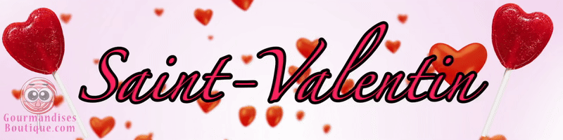 Bonbons/Confiseries Saint-Valentin pas chers - Vente en Suisse de gourmandises et box pour la fête des amoureux.