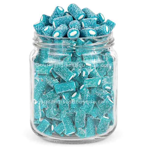 Bonbon mini cable citrique framboise - Confiserie délicieusement fourée.