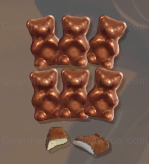 Ourson Guimauve Chocolat Au Lait moelleux/tendre - Koala/Nounours délicieux choco marshmallow/chamallow.