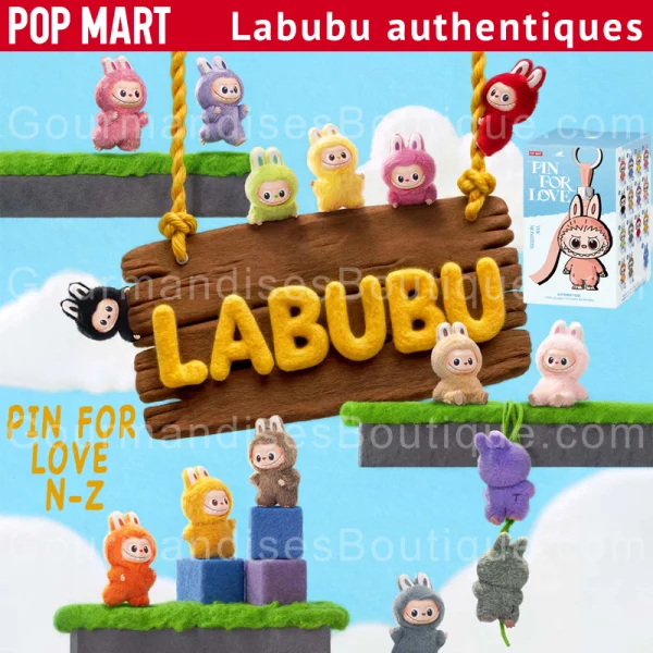 Monsters Pin For Love-N-Z - Labubu qualité officiel boutique suisse (de confiance).