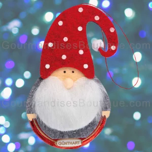 Père-Noël Avec Chocolat Au Lait délicieux - Santa Claus avec chocolat à pendre au sapin.