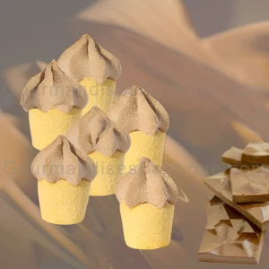 Bonbon Petit Gâteau Guimauve (Chamallow) fourré Au Chocolat - Délicieuse gourmandise moelleuse/savoureuse chocolatée.