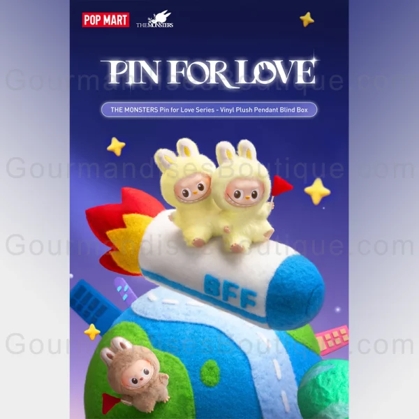 Labubu Pin For Love A-M - The Monsters popmart