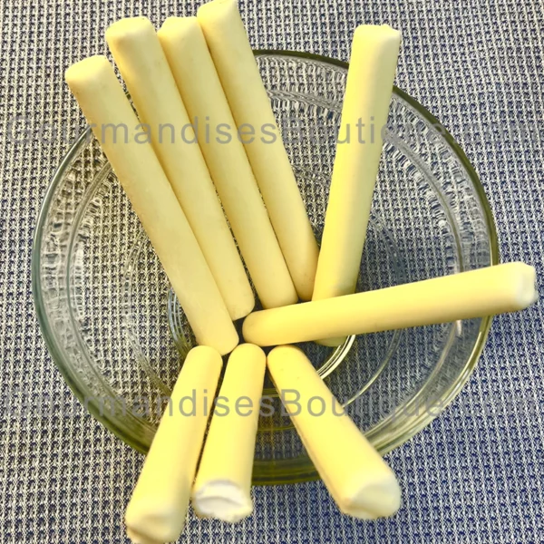 Barre Guimauve Chocolat Blanc - Confiserie/Gourmandise (délicieux bonbon) boutique (shop) suisse, prix compétitif.