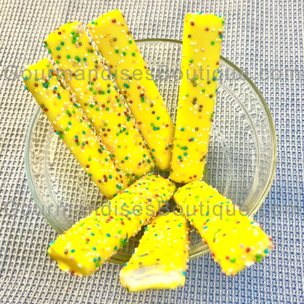 Barre Guimauve Vanille - Confiserie/Gourmandise avec billes croustillantes (délicieux et succulent bonbon moderne) boutique suisse/genève (genevoise) prix compétitifs.