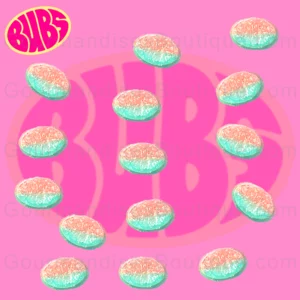 Bubs bonbon Suédois de qualité - Confiserie sucrée acidulée saveurs framboise et myrtille (vente par site suisse) - Payements fiables/sécurisés.