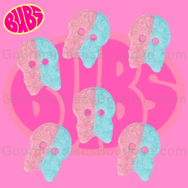 Bubs bonbon Suédois de qualité - Confiserie sucrée acidulée/citrique saveur bubble gum (vente par site suisse) - Payements fiables/sécurisés.