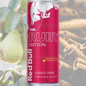 Edition UK Red Bull Poirre Cannelle - Energy Drink rare en Suisse.