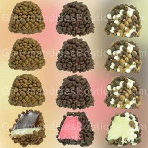 Burmar Bonbon Astéroïde Au 3 Chocolats - Friandise délicieuse saveurs chocolatées.