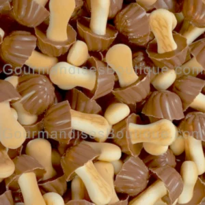 Biscuit Chanmpignon Chocolat Caramel - Confiserie artisanal criquante d'Italie.
