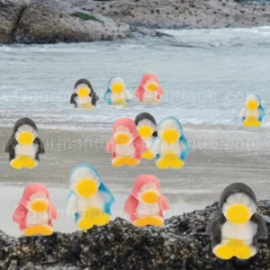Bonbon Pingouin goût Fruité Lisse - Confiserie délicieuse.