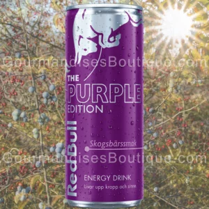 Red Bull Suède Energy Drink fruitée - Importée de Suède, énetrgisante au délicieux goût fruits des bois. Boisson rare en Suisse.