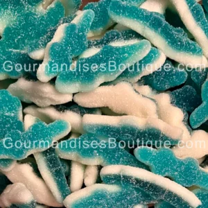 Bonbon Framboise Crocodile Acide - Délicieuse confiserie citrique. Une alternative Halal au Croco (HariboI).