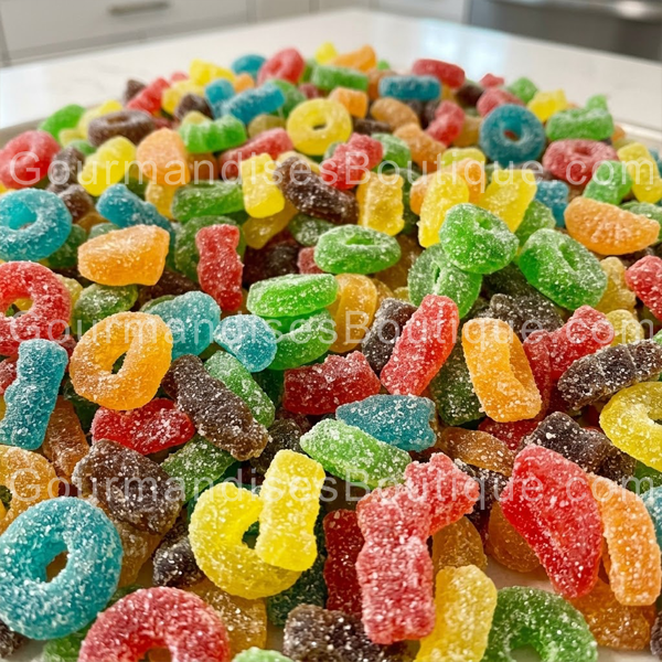 Top Mix mélange de bonbons sans sucre idéal pour diabétiques, régimes, mais aussi pour tous car ils sont vraiment bon - Confiserie pour les personnes ne pouvant pas manger du sucré.